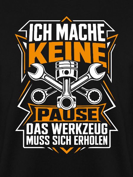 Keine Pause Werkzeug erholt sich