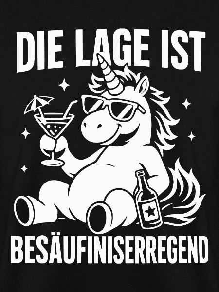 Die Lage ist besäufniserregend