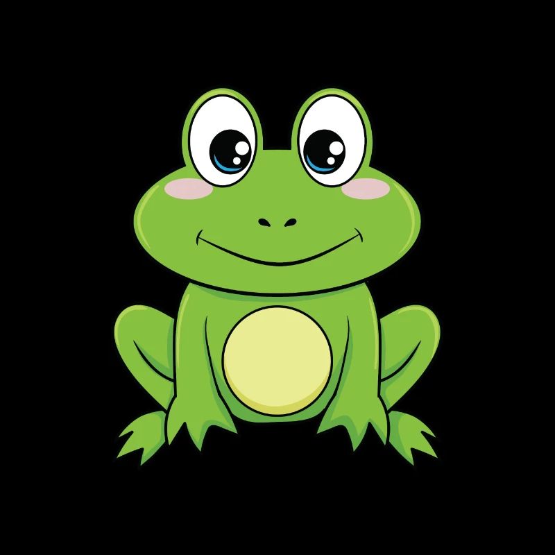 Animaux de dessin animé mignon - grenouille