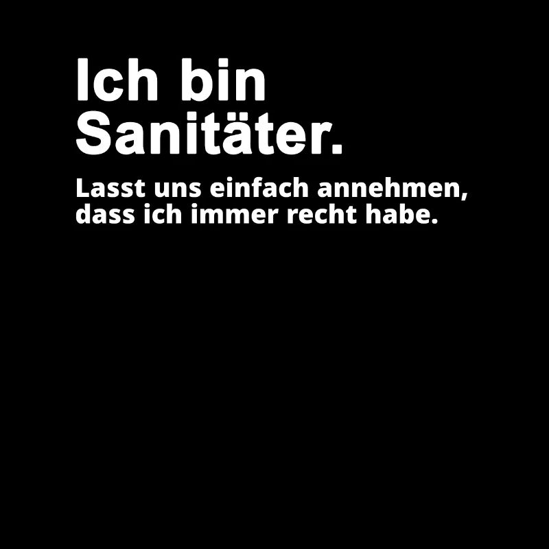 Sanitäter Spruch Geschenk