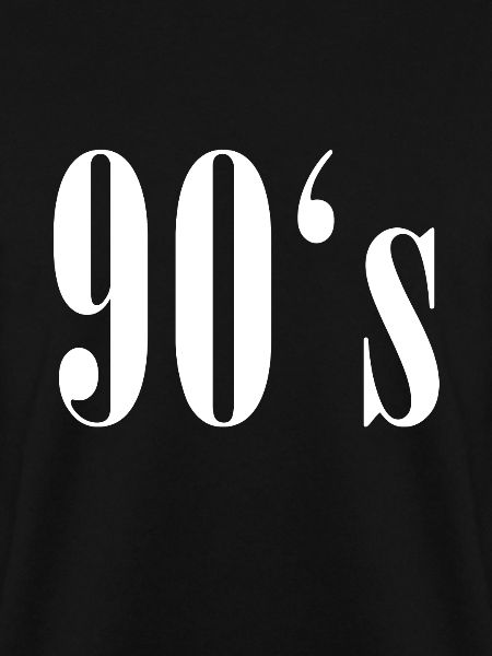 90's Nineties Neunziger