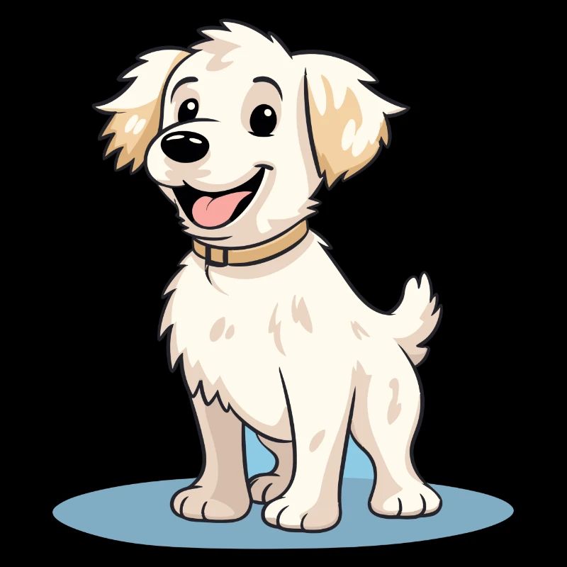 Conception de chien mignon pour les propriétaires de chiens