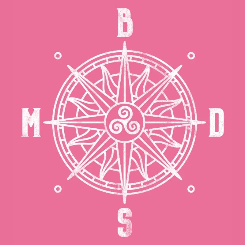 BDSM Compass Triskele Sadomaso Sub Cadeau