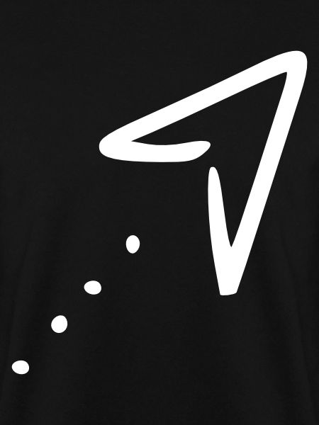 Arrow drawing sketch white