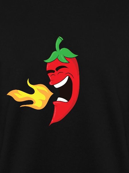 Spicy - Chilischote spuckt Feuer