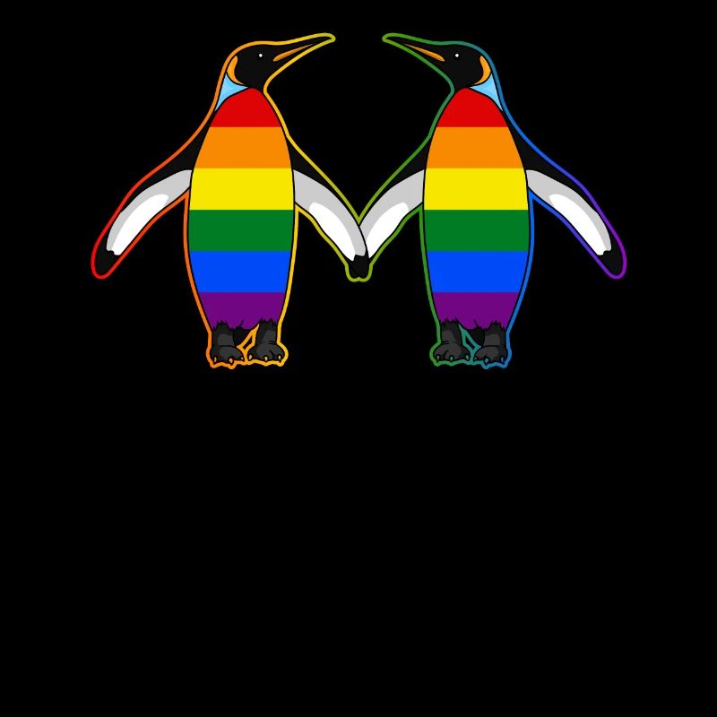 pinguin LGBTQ Geschenk