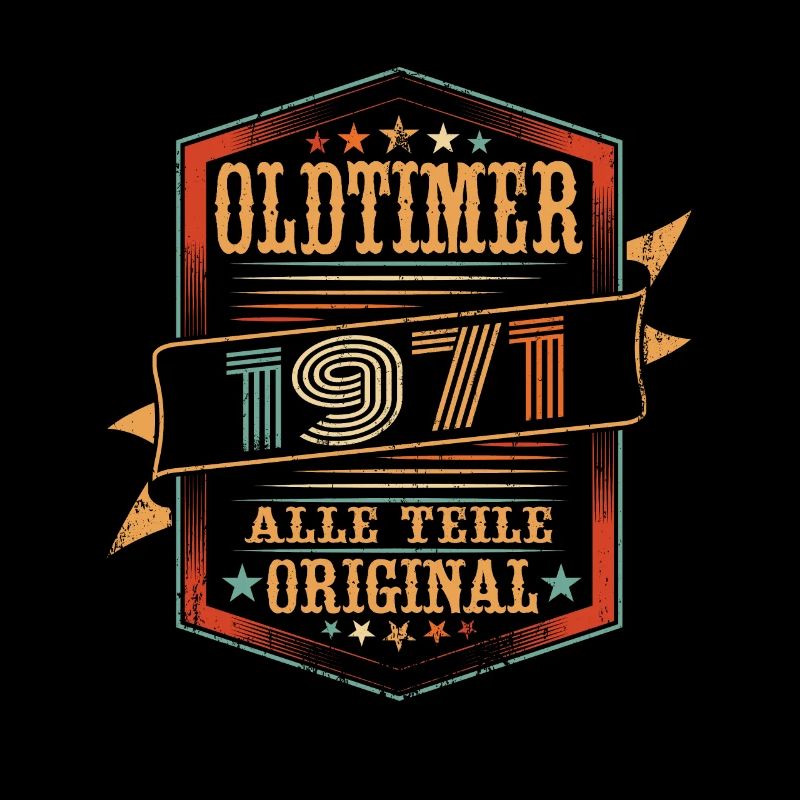 oldtimer 1971 Original - 52 Geburtstag