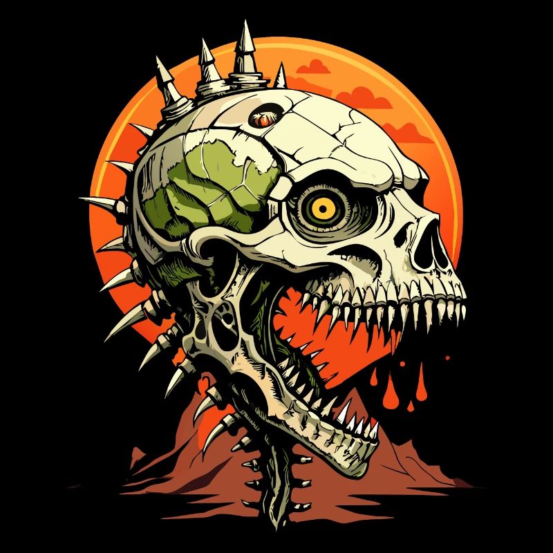 Crâne de dinosaure // Crâne de dinosaure // Rex FS0024