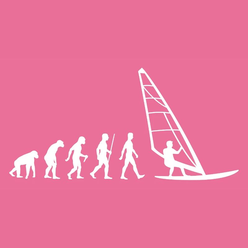 Windsurfer Evolution Windsurfen