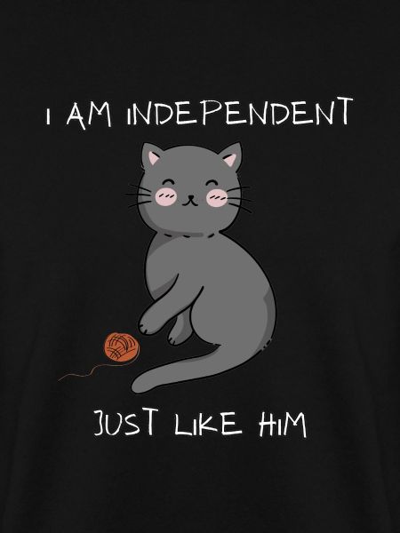 Unabhängige Katze