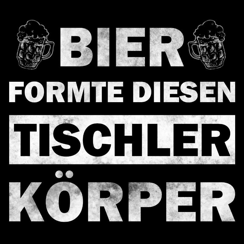 Tischler - Bier formte diesen Tischler Körper