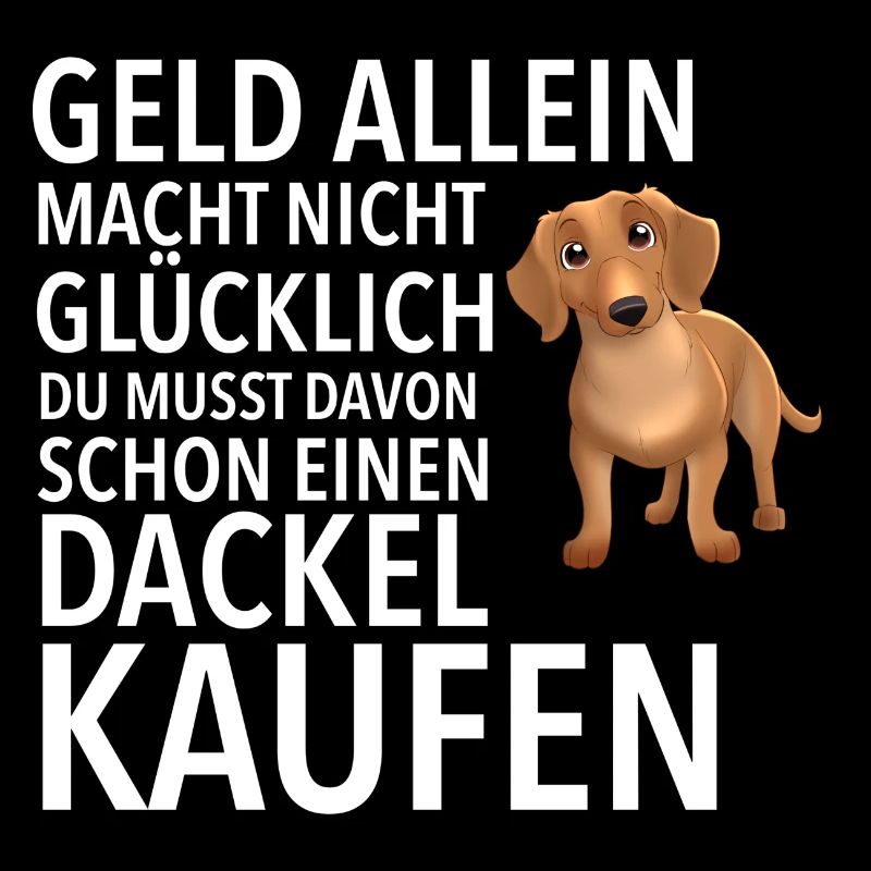 Dackel Glücklich - Dackel