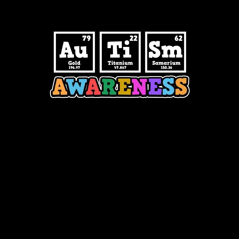 Asperger-Autismus-Bewusstseins-Element-Geschenk