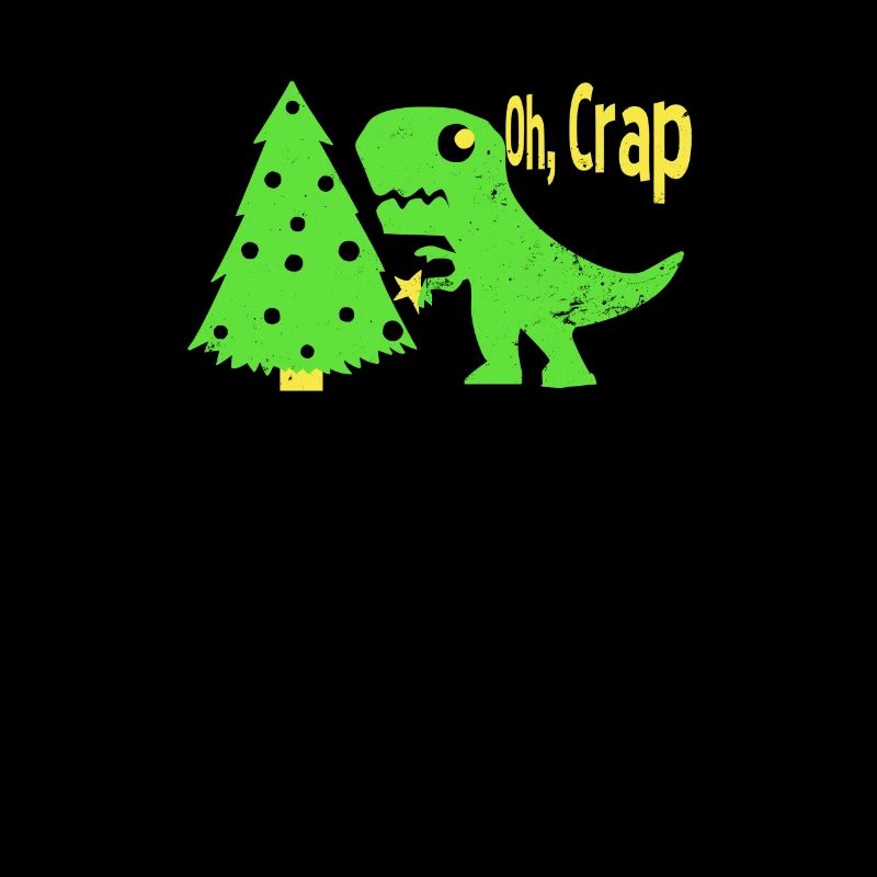 Dinosaurier-Weihnachten oh Mist Geschenk