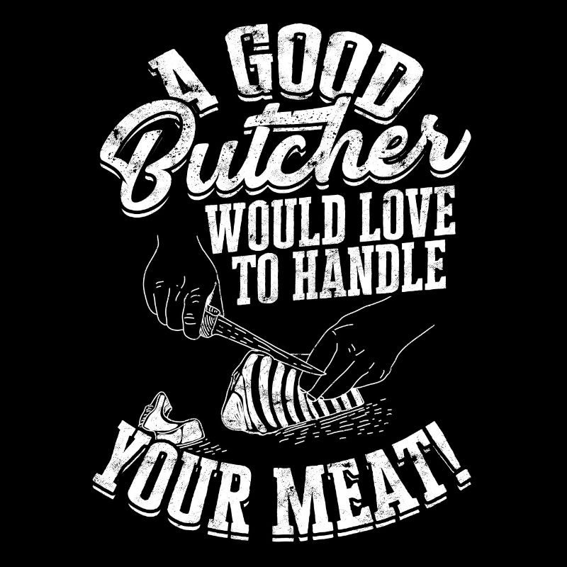 Un bon boucher -cuteur de viande-couteau de cuisson