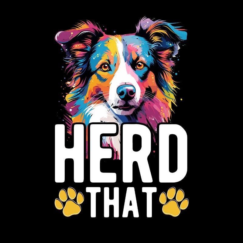 Border Collie Dog - Herd That