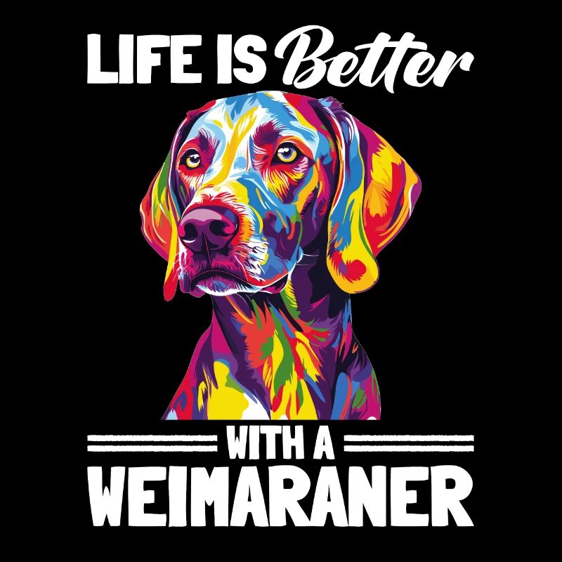 Weimaraner Dog Life is Better with a Weimaraner