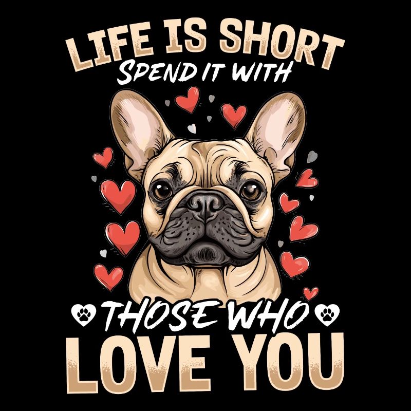 Bouledogue français Frechie Race de chien La vie est courte