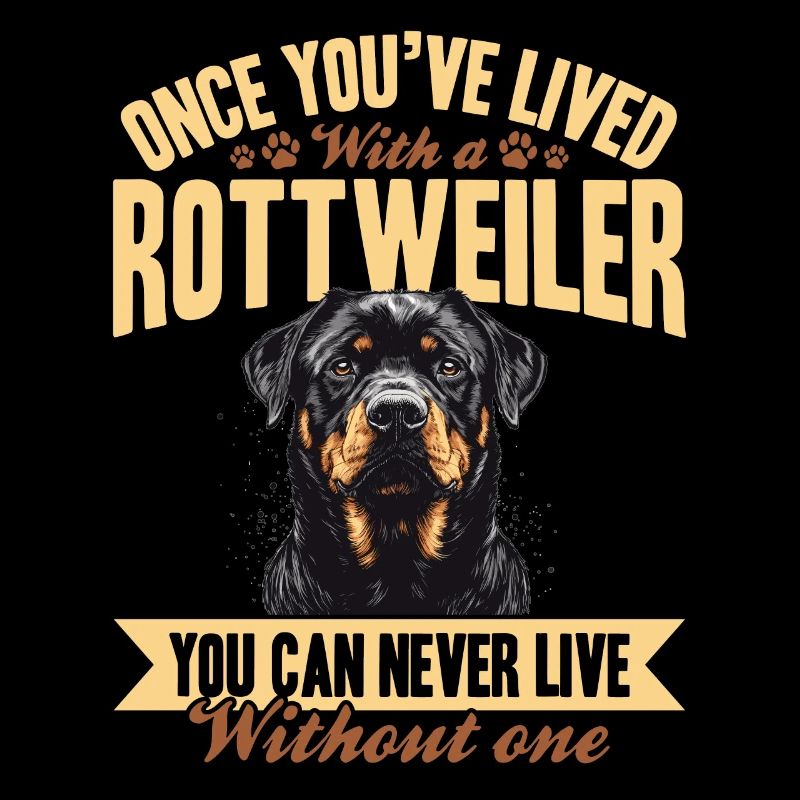 Funny Rottweiler Lover Dog Owner