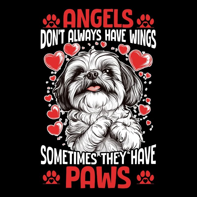 Propriétaire de chien Shih Tzu