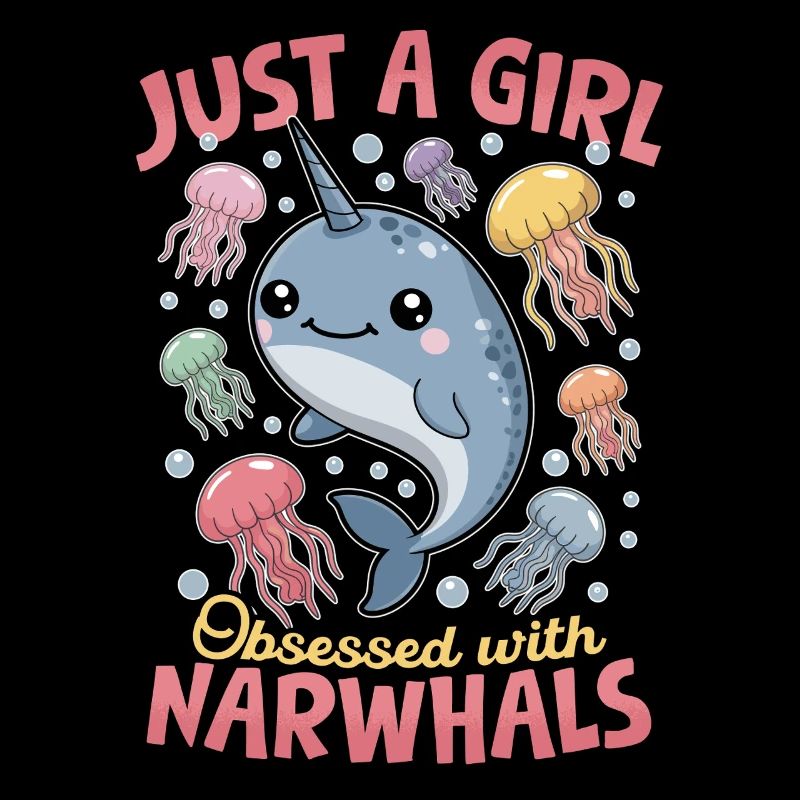 Narval Chibi Kawaii