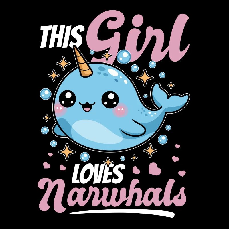 Narwhal Chibi Kawaii