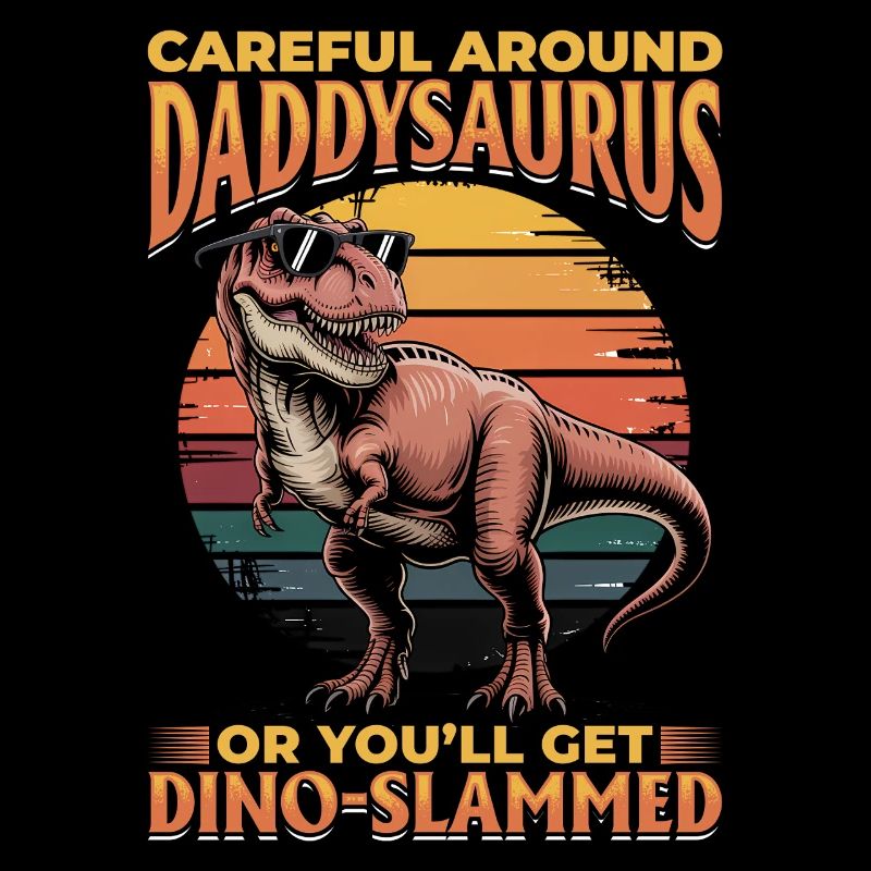 Dinosaure T-Rex Daddysaurus