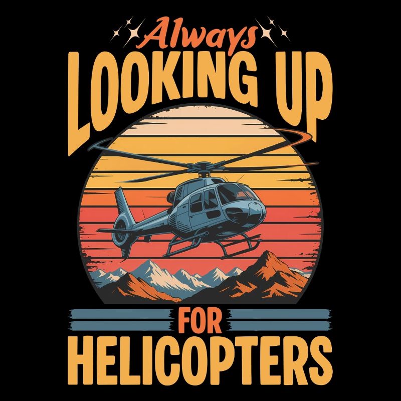 Hélicoptère drôle Pilote