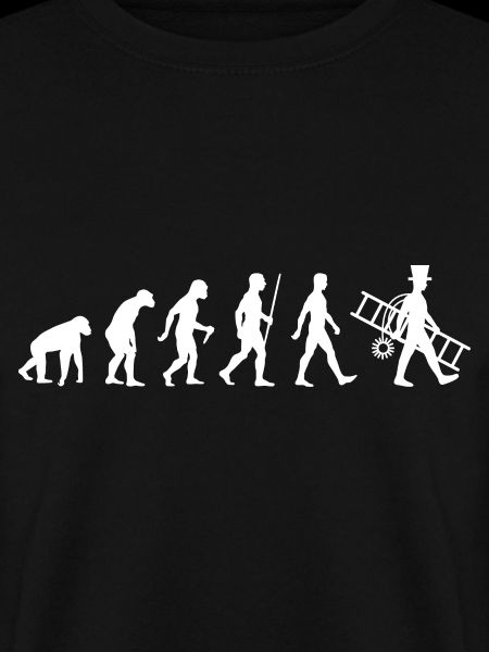 Schornsteinfeger Evolution Kaminfeger