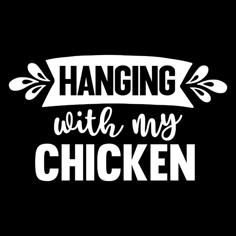 Suspendu avec mon poulet