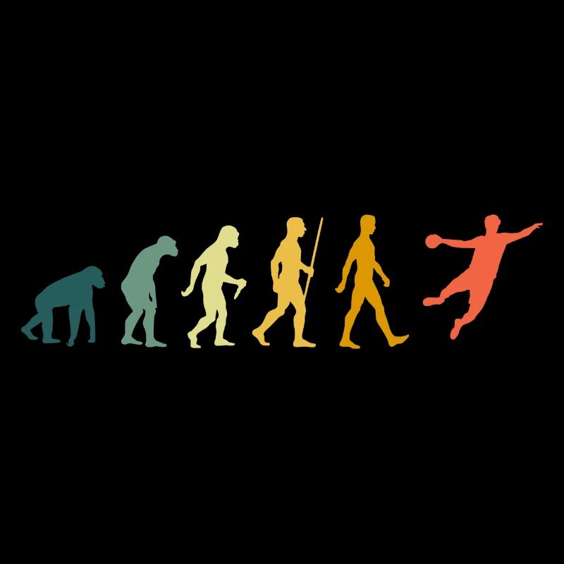 Handball Evolution Handballer Retro