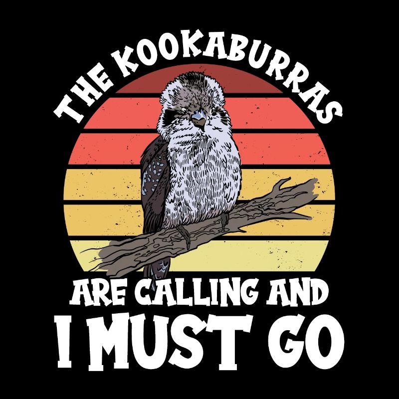 Les Kookaburras appellent et je dois partir
