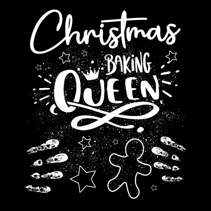 Christmas Baking Queen Gingerbread Baking Cookies