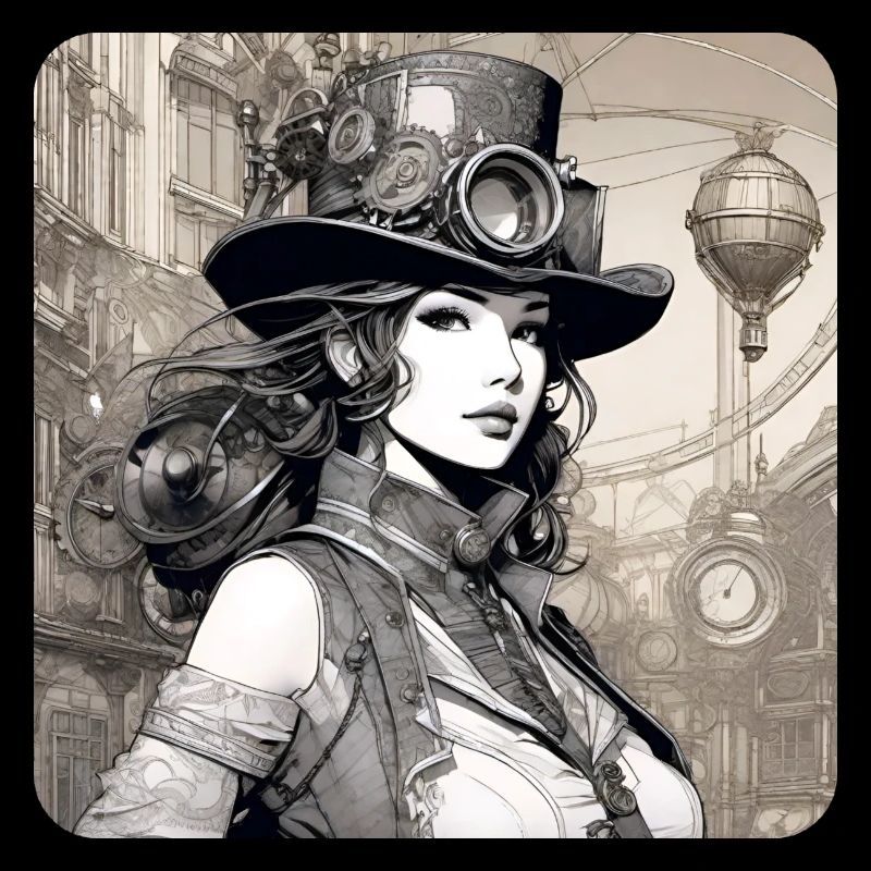 Cooles Steampunk Girl