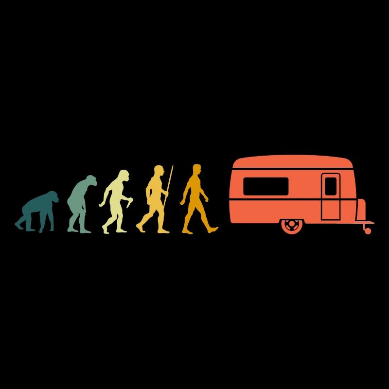 Caravane Evolution Camper Camping Retro