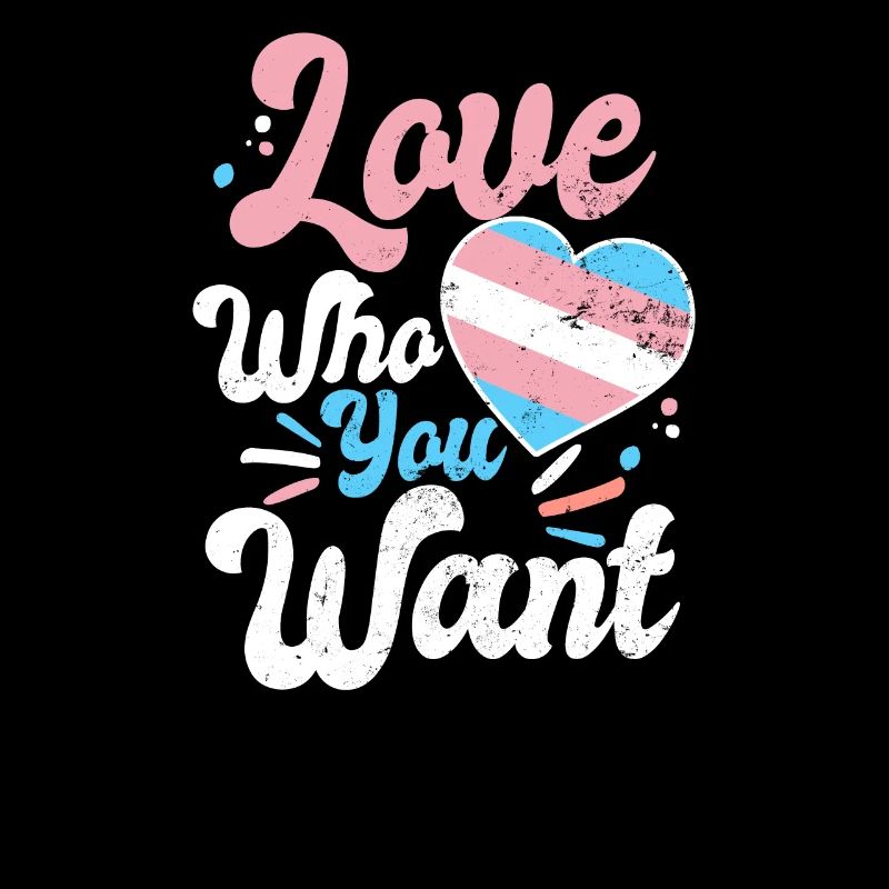 Transgender-Herz-Liebe, die Sie Geschenk wünschen