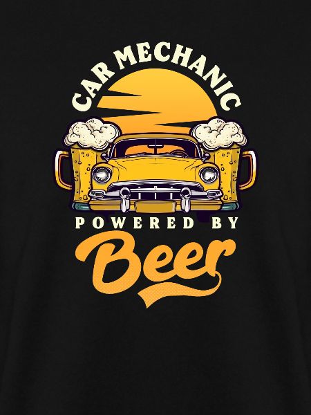Automechaniker Automechaniker durch Bier