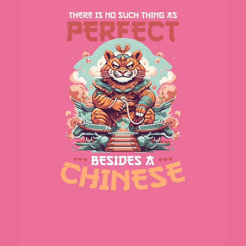 Chinesisch Nichts Perfektes außer Chinesisch