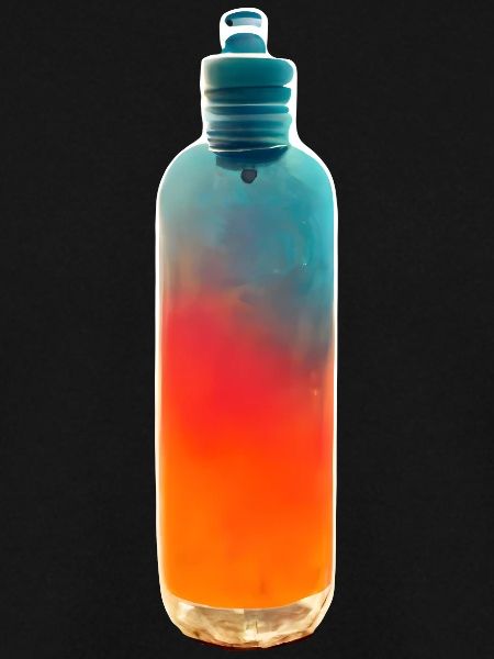 Wasserflasche Retro Sport