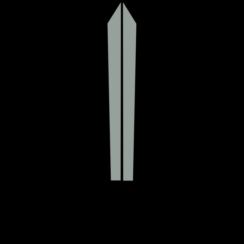 Zweifarbiges Schwert