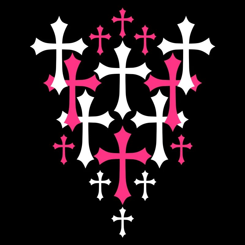 03 Pattern Gothic Crosses