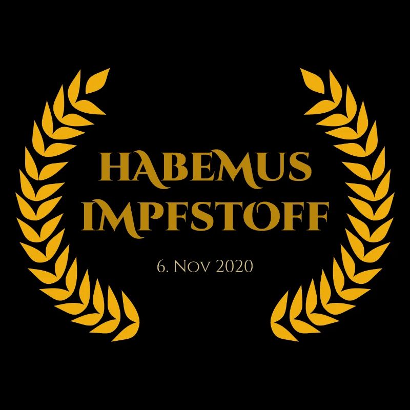 Habemus Impfstoff - Corona Impfung Gold