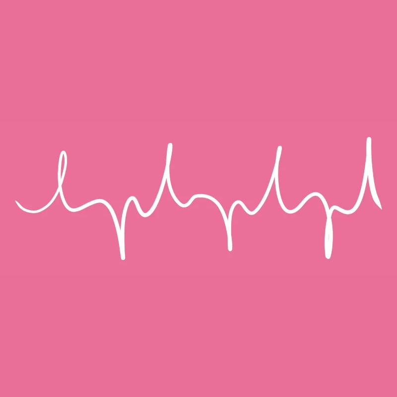 line pointed wavy stroke