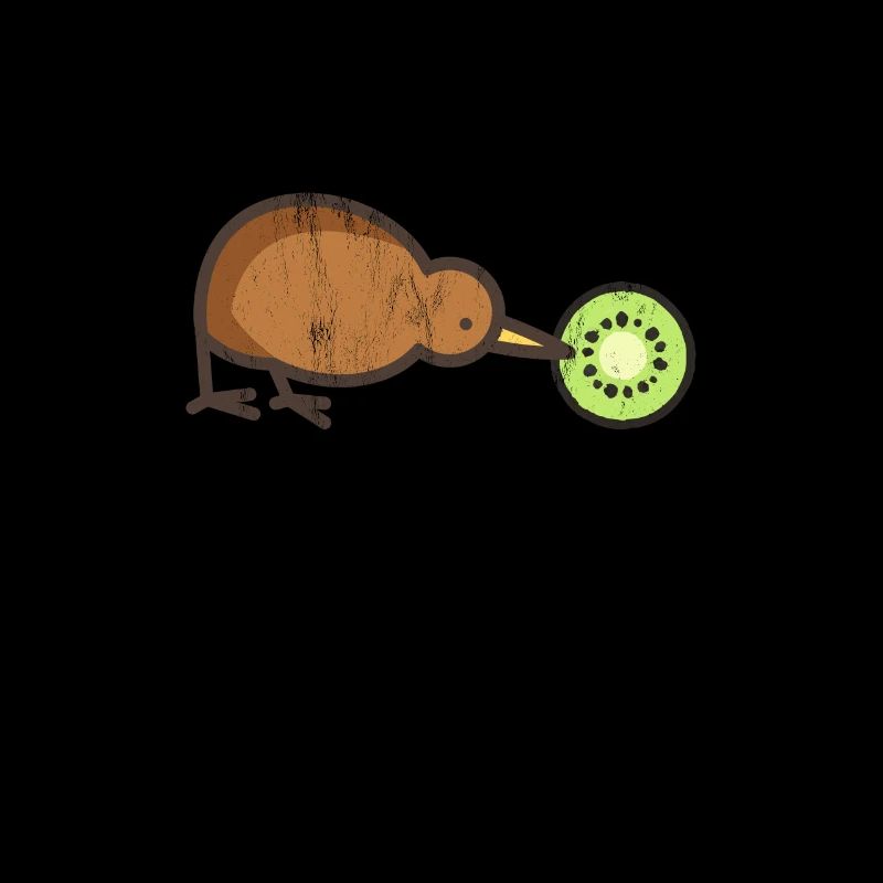 Funny Kiwi Bird Fruit Pun - Kiwi simple