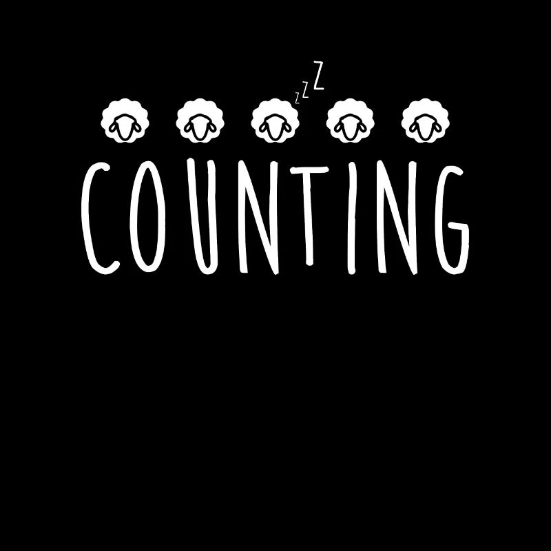 Counting Sheep Funny Pyjama Top Pyjamas de nuit