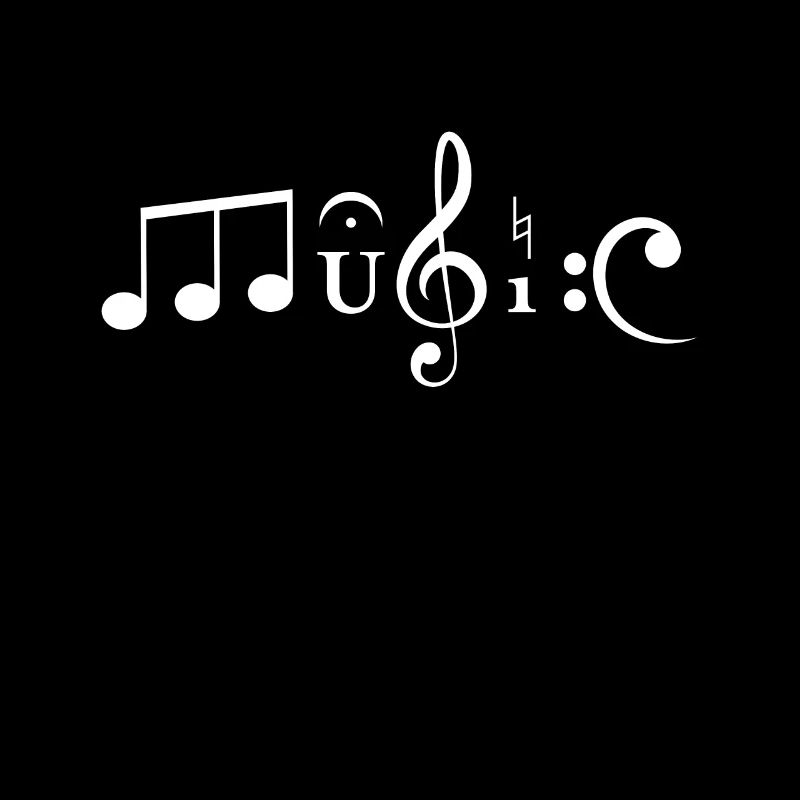 Musiksymbole und Notation Abstract
