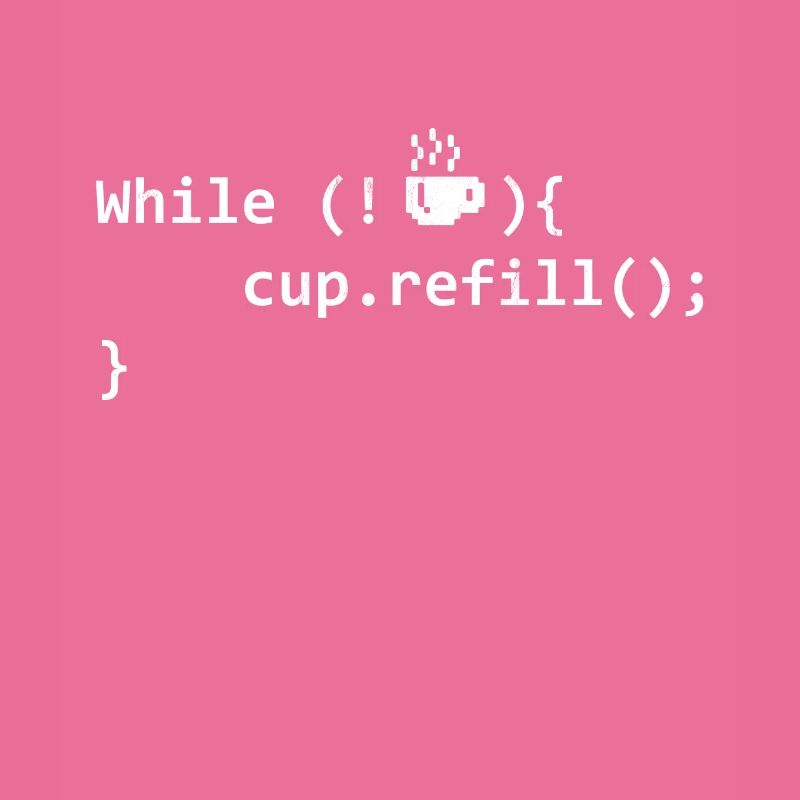 Funny Programmer For Java Coffee Programming