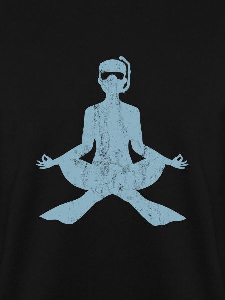 Meditation Freitaucher Freitauchen Design
