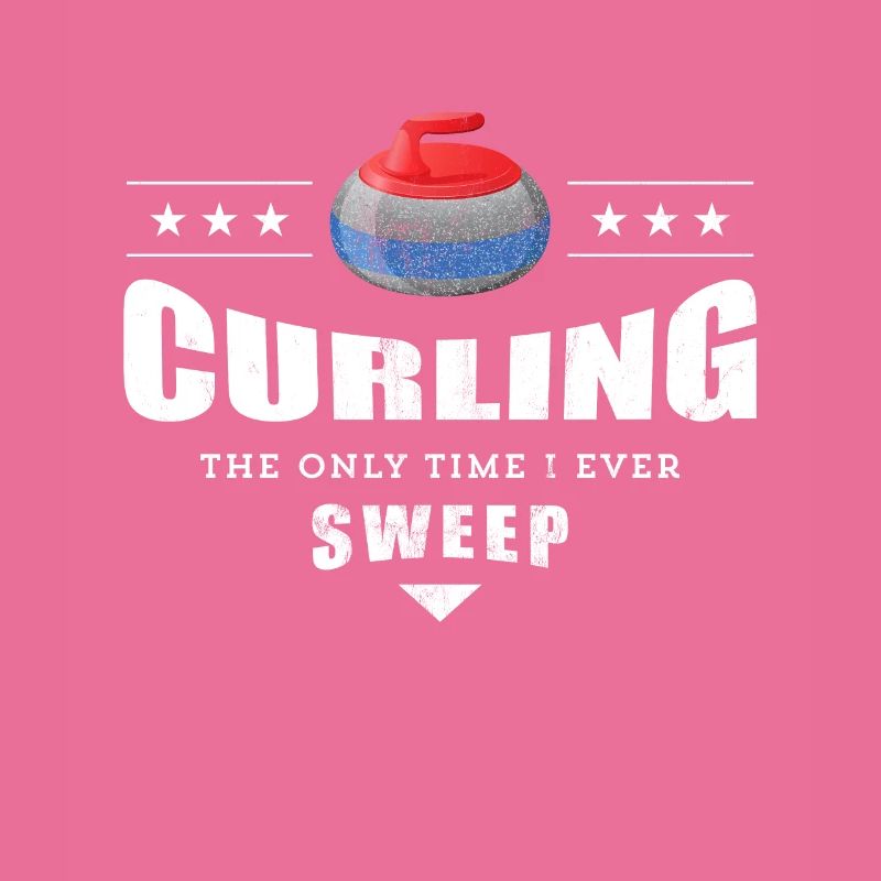 Curling Funny Sweep Curling Team Geschenk