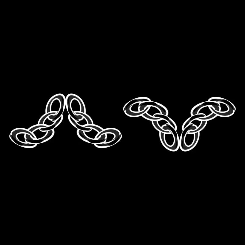 kette ketten symbol linie silber